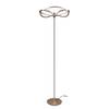 Lampadaire-LED Charivari Laiton