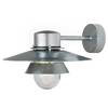 Wandlamp Virum transparant glas/staal - 1 lichtbron