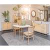 Highboard Rumilly vlechtwerk van rotan/massief mangohout