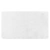 Tapis de bain Belize Blanc - 55 x 65 cm