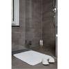 Tapis de bain Belize Blanc - 55 x 65 cm