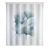 Duschvorhang Ginkgo Polyester - Mehrfarbig