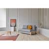 Schlafsofa Cubed Webstoff - Stoff Twist: Granite - Breite: 168 cm - Eiche Hell
