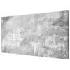 Magnettafel Industrie look Betonoptik Stahl / Vinyl-Spezialfolie - Grau - 78 x 37 cm