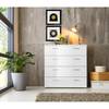 Buffet Moustier II Blanc brillant
