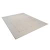Kurzflorteppich Lori Star II Schurwolle / Baumwolle - Beige