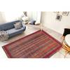 Tapis Faye 425 Fibres synthétiques - Multicolore / Rouge - 190 x 290 cm