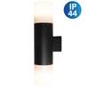 Buitenwandlamp Torcia silicone/aluminium - 2 lichtbronnen
