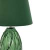 Tischleuchte Crystal Velvet Samt / Glas - 1-flammig