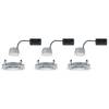 Spot encastrable Nova IX Matière plastique / Aluminium - 3 ampoules