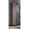 Armoire d’entrée Otis Imitation bois recyclé / Gris foncé