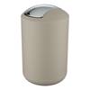 Prullenbak Brasil thermoplastisch kunststof (TPE) - Capaciteit: 6,5 L - Taupe
