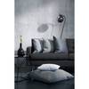Housse de coussin Arezzo Polyester - Noir - 46 x 46 cm