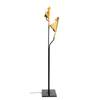 Stehleuchte Ginkgo I Aluminium / Stahl - 2-flammig