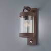 Wandlamp Sambesi II polyacryl/aluminium - 1 lichtbron - Bruin