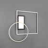 LED-plafondlamp Downey ijzer - 1 lichtbron - Zwart