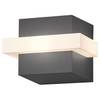 LED-wandlamp Mitchell polyacryl/aluminium - 1 lichtbron