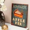 Schild Apple pie Eisen - Grün