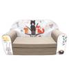 Divano per bambini Forest Marrone - Altro - Tessile - 34 x 42 x 77 cm