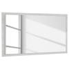 Spiegel Morona Witte pijnboomhouten look