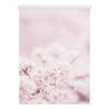 Store occultant sans perçage Cerisier Polyester - Rose / Blanc - 45 x 150 cm