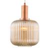 Hanglamp Amory II glas/ijzer - 1 lichtbron