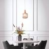 Hanglamp Amory II glas/ijzer - 1 lichtbron