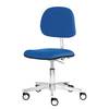 Chaise pivotante myXPERT I Tissage à plat - Bleu