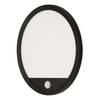 Applique murale Nizza IV Polycarbonate / Fer - 1 ampoule - Noir