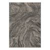Tappeto da esterno e interno Strauss Fibra sintetica - Nero / Grigio - 120 x 170 cm