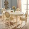Table Nellore Extensible - Hêtre massif - Crème
