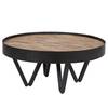Table basse Avoca Pin massif - Pin / Pin noir