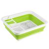 Scolapiatti Gaia Polipropilene  / Materiale plastico (TPR) - Verde