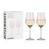 Verres à vin Fjordlicht I (lot de 2) Verre cristallin - Orange
