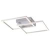 LED-Deckenleuchte Iven I Polycarbonat / Aluminium - 2-flammig