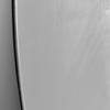 Specchio da parete Planet Argento - Materiale plastico/ Materiale a base di legno / Vetro - Ø 108 cm - Argento