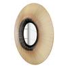 Miroir Rayos Doré - Verre / Métal / Bois manufacturé - Ø 102cm