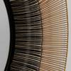 Miroir Rayos Doré - Verre / Métal / Bois manufacturé - Ø 102cm