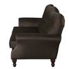 Sofa Dassel (3-Sitzer) Samt - Samt Onoli: Espresso