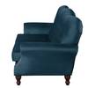 Sofa Dassel (3-Sitzer) Samt - Samt Onoli: Marineblau