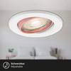 LED-inbouwlamp Sten II ijzer - 3 lichtbronnen