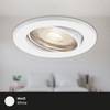 LED-inbouwlamp Sten II ijzer - 3 lichtbronnen