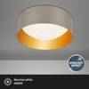 LED-plafondlamp Maila I polycarbonaat/ijzer - 1 lichtbron