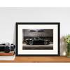 Poster con cornice Porsche 911 Faggio massello / Plexiglas - 43 x 33 cm