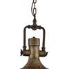 Industrial Pendentif Noir - Métal - 39 x 126 x 39 cm