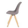 Sedia imbottita Taskan II (2) Grigio