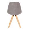 Sedia imbottita Taskan II (2) Grigio