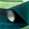 Behang Green Leaves vlies - groen
