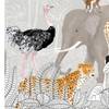 Papier peint Jungle Intissé - Multicolore