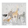 Papier peint Jungle Intissé - Multicolore